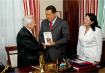 Калашников М. Т. с Уго Чавесом - президентом Венесуэлы